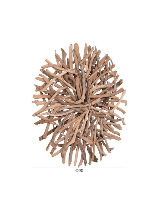 HomeMarkt Dreamer Wandleuchte mit integrierter LED Braune 90x7x7cm