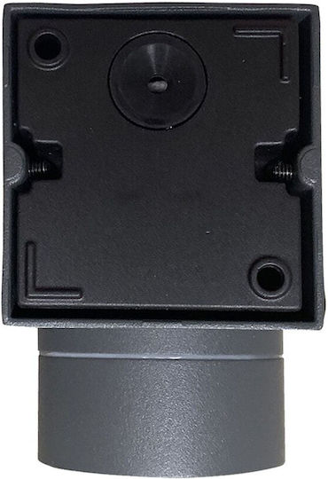 Braytron Leuchte Wand mit Fassung GU10 Gray