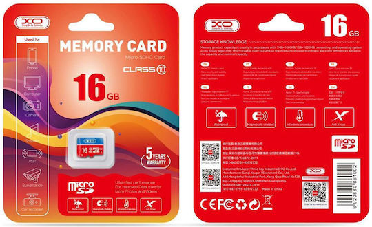XO microSDHC 16GB Class 10 UHS-I 70MB/s