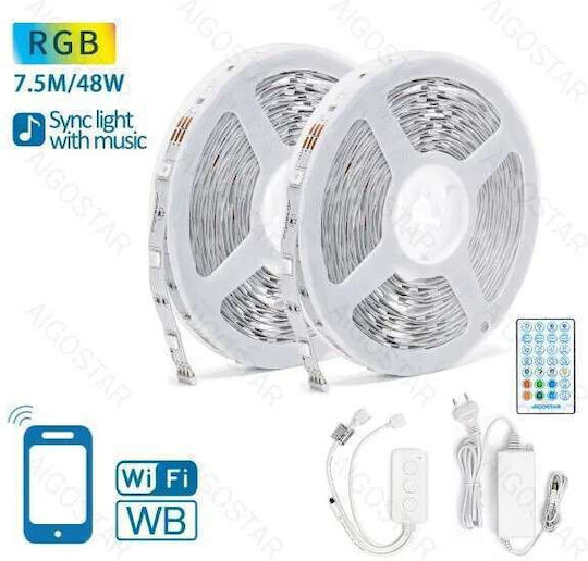 Aigostar Ταινία LED 12V RGB Φως 7.5m