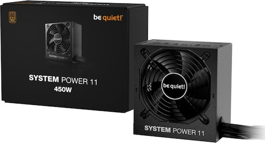 Be Quiet System Power 11 450W Μαύρο Τροφοδοτικό Υπολογιστή Full Wired 80 Plus Bronze