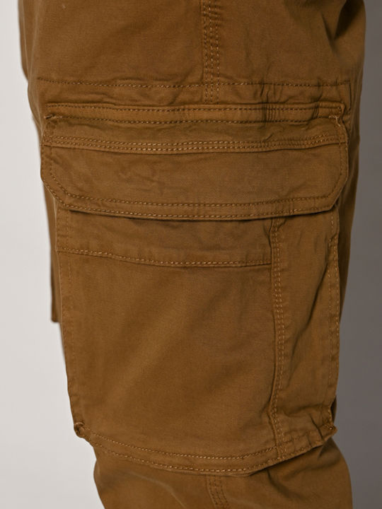 Hose Cargo Elastisch tobacco