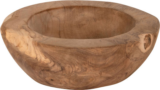 HomeMarkt Διακοσμητικό Χώρου από Ξύλο 19x19x6.5cm