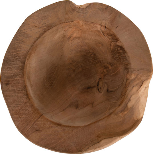 HomeMarkt Διακοσμητικό Χώρου από Ξύλο 19x19x6.5cm