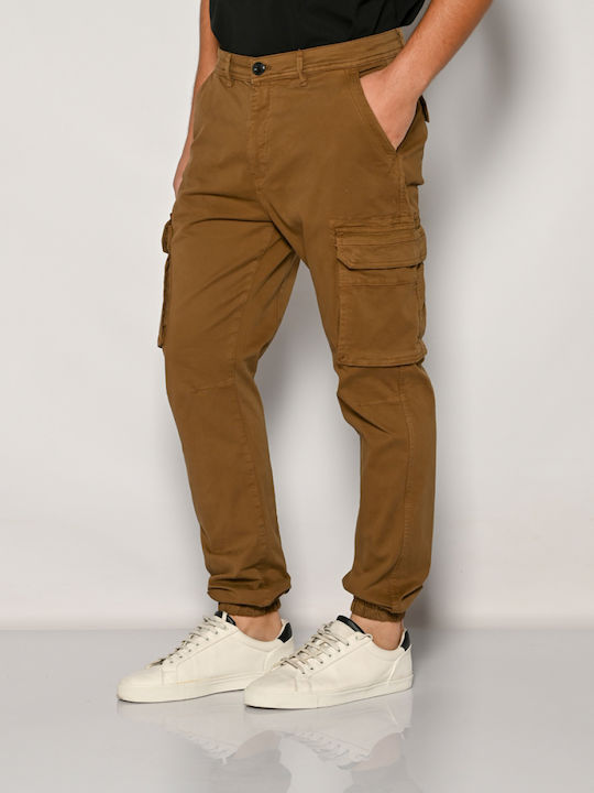 Hose Cargo Elastisch tobacco