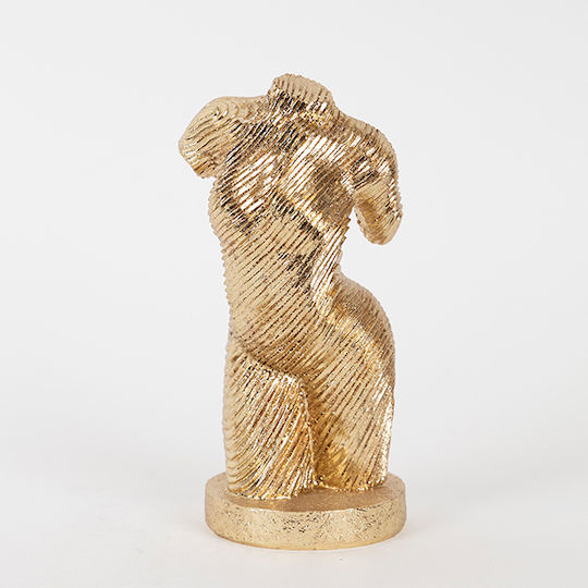Estheti Home Decorative Body Sculpture Gold 8.5x7.5x16.5cm 752-27070