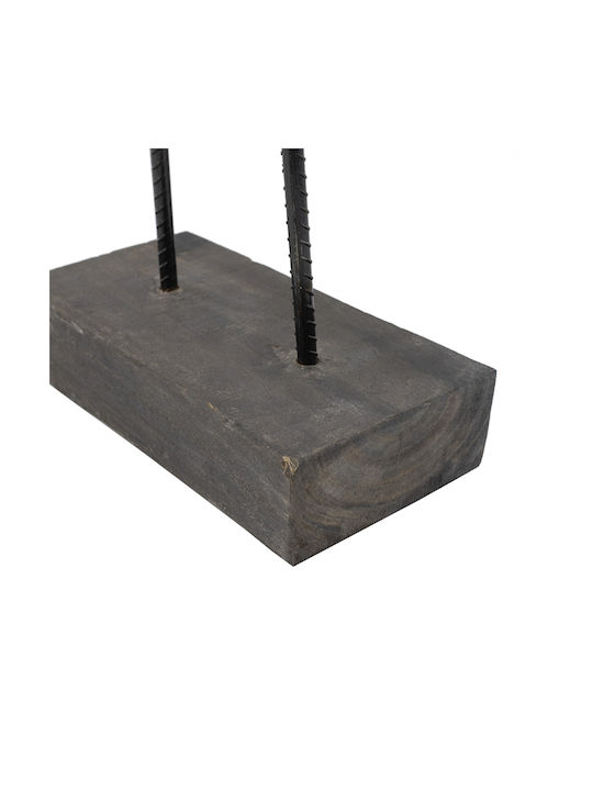 Artekko Διακοσμητικό Χώρου από Ξύλο 42x13x67cm