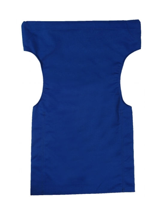 Politishome Director Chair Cover Made of Blue Canvas 57x79cm