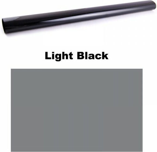 Autoline Car Sun Protection Film Tinted Light Black 300x50cm L. BLACK