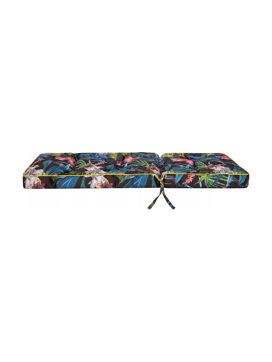 Perna Scaunului De Grădină Cu Spătar Oxford Frunze Colorate 50x120cm