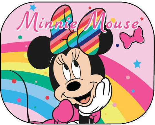 Kaver Parasolare Laterale Auto cu Ventuză Minnie 44x35cm 2buc