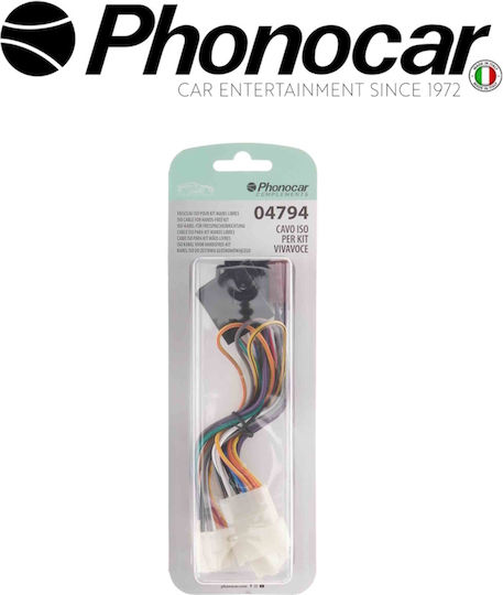 Phonocar Car Audio ISO Plug Citroen / Daihatsu / Peugeot / Subaru / Toyota 04794