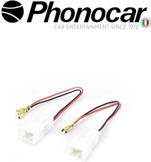Phonocar Car Audio ISO Plug Dacia / Nissan / Renault 2pcs