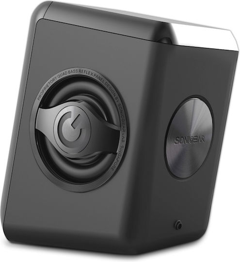Sonic Gear Quatro 2 Компютърни тонколони 2.0 с мощност 6W в Сив цвят