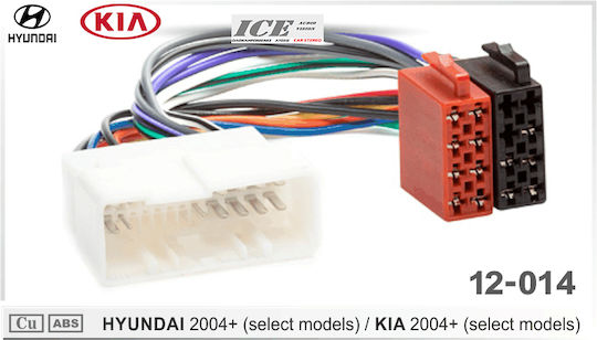 Ice Фишка ISO за кола Хюндай / Киа