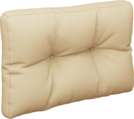 vidaXL Palette Sofa Cushion Beige 40x60cm