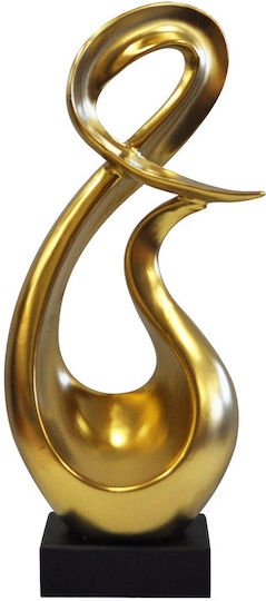 Karvounis Decorativ de Spațiu din Ceramică Aur 49.53cm 1buc
