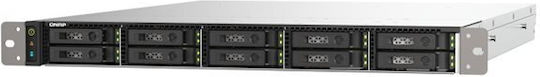 QNap TS-h1090FU NAS Rack cu 10 sloturi pentru SSD și 2 porturi Ethernet