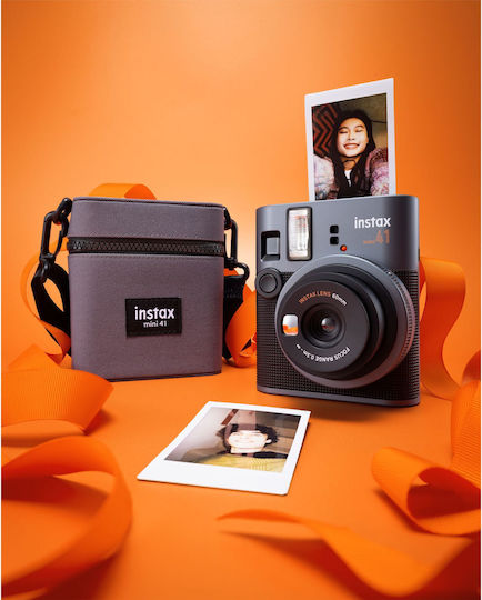 Fujifilm Чанта за рамо за фотоапарат Instax Mini Сив
