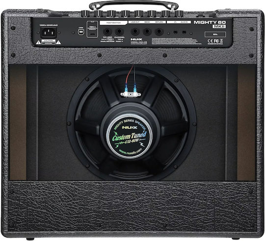 NUX Mighty 60 Combo Amplifier for Electric Guitar 1 x 12" 60W Black