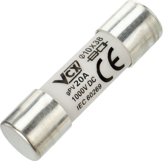 Gpv Fuse Insert 10x38 20a Dc