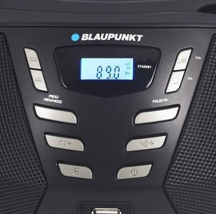 Blaupunkt BB7BK Φορητό Ηχοσύστημα με CD / MP3 / USB / Ραδιόφωνο Μαύρο