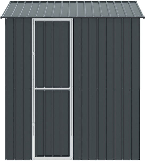 Vidaxl Клетка за птици антрацитно сиво 210x215x247 стомана сиво