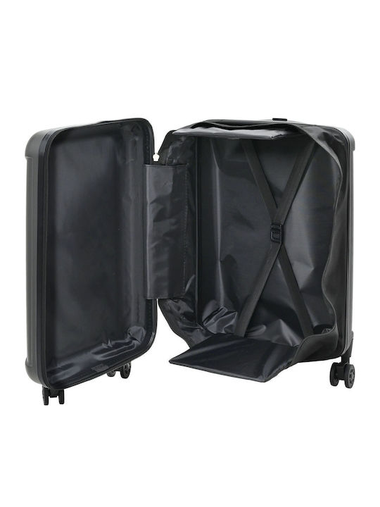 vidaXL Valiză De Călătorie Cabină Tough Gri Închis Cu 4 Roți Înălțime 55.5cm