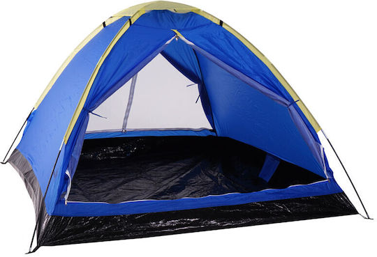Panda Nova Summer Camping Igloo Tent Blue for 4 People 240x210x145cm