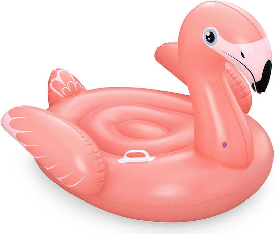 Bestway Inflatable Flamingo Sea Mattress with Handles Pink 128x110cm