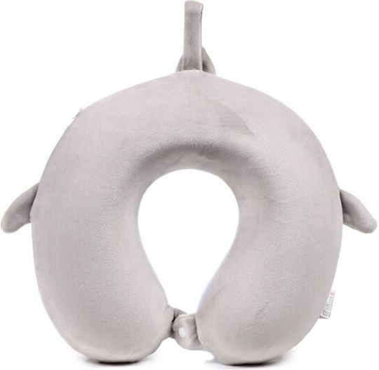 Puckator Μαξιλαράκι Ταξιδίου Μαξιλαράκι Memory Foam Παιδικό Γκρι
