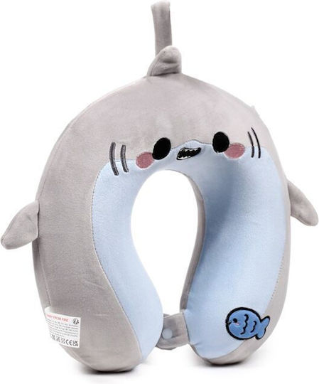 Puckator Μαξιλαράκι Ταξιδίου Μαξιλαράκι Memory Foam Παιδικό Γκρι