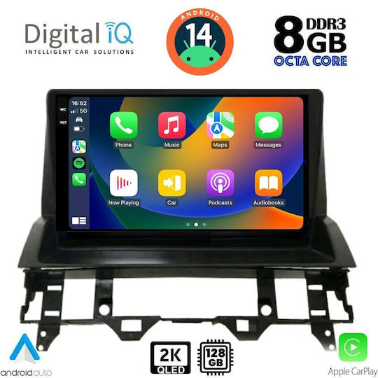 Digital IQ Автомобилна Аудио Система (Блутут/USB/AUX/WiFi/GPS/Apple-Carplay/Android-Auto) с Тъчскрийн 10"