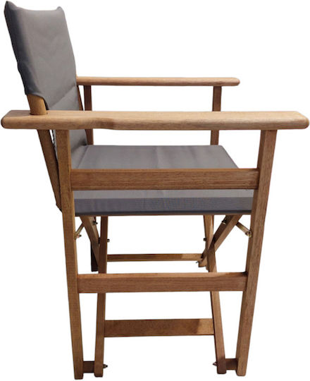 Σκηνοθέτη Shorea Red Shorea, Γκρι 62x55x83εκ.
