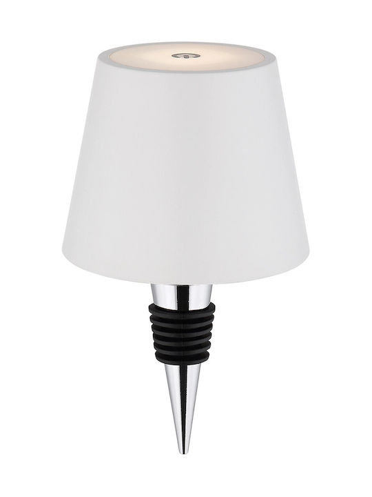 Globo Lighting Table Lamp with White Shade and Base