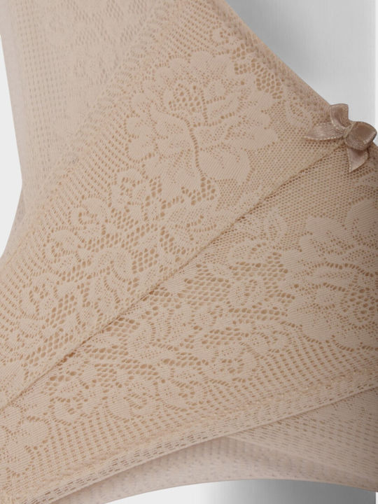 Norddiva Underwear Set with Bra & Brazil Beige 8044 NRD8044