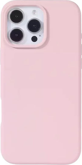 Evelatus Задна корица Силикон / Текстил Бежов (iPhone 16 Pro)