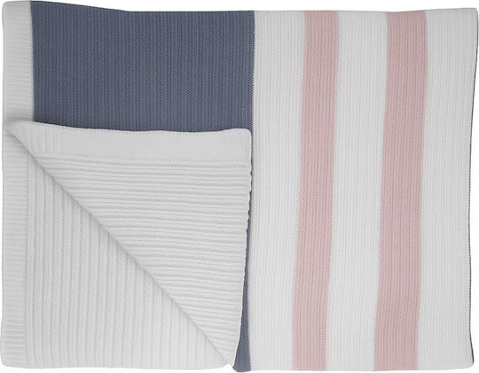 Kikka Boo Babydecke Wickeltücher für Kinderzimmer Streifen 75x100cm