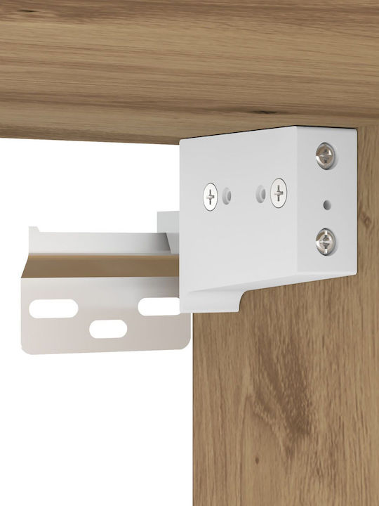 Wohnzimmer TV-Einheit Artisan Oak mit Beleuchtung L40xB28.5xH40cm