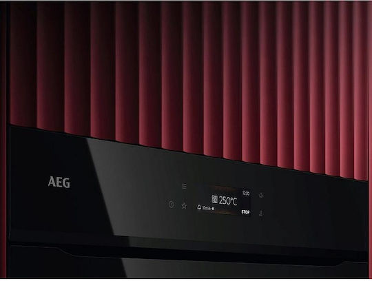 AEG Φούρνος άνω Πάγκου 71lt Π59.5εκ. Μαύρος
