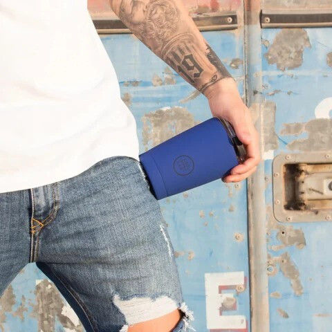 Cool Bottles Pastel Ποτήρι Θερμός Ανοξείδωτο 330ml Vivid Blue