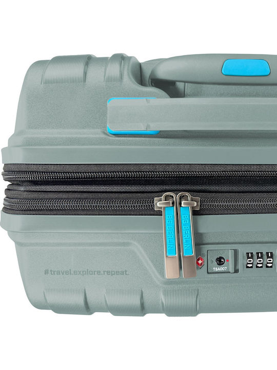 Bg Berlin Expandable Travel Suitcases Hard Mint with 4 Wheels BG003/12MIN/2PSN