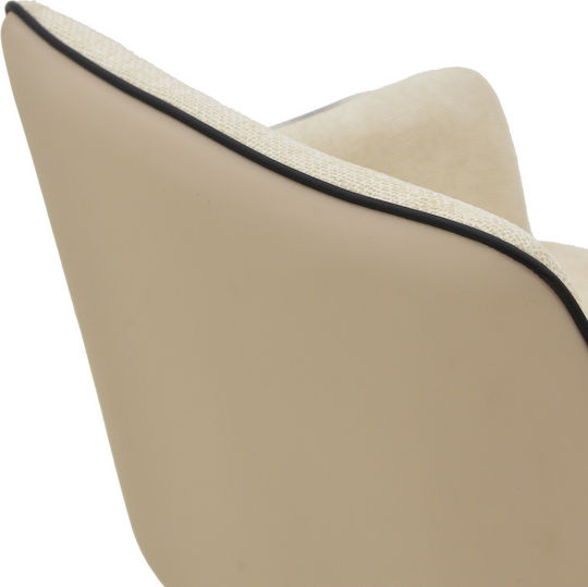 Debra Stühle Küche Beige 1Stück 60x64x83cm