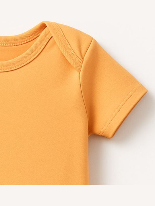 Mother Nest Baby-Strampler Orange