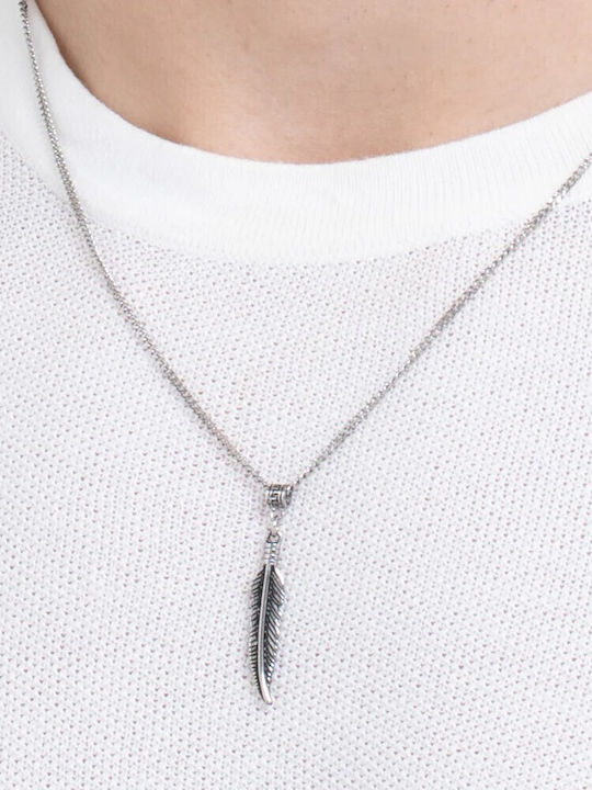 Luca Barra Charm aus Stahl