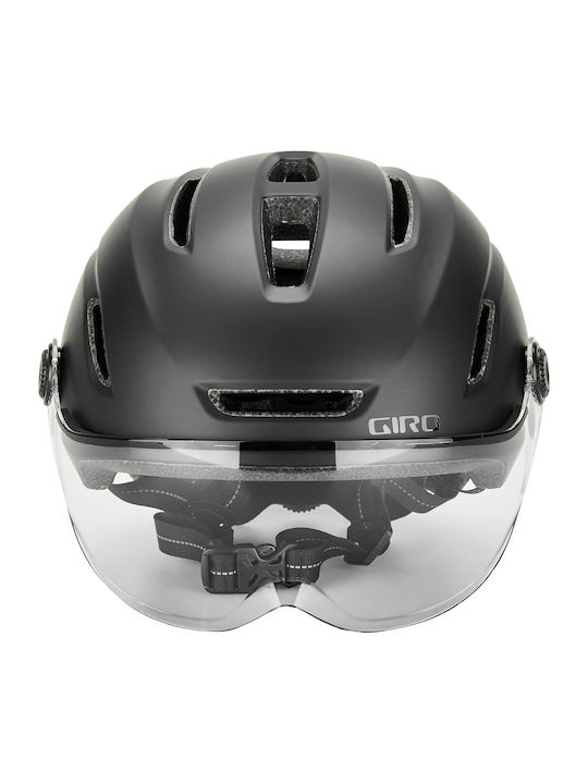 Каска за колоездене Giro Evoke Mips унисекс с черен козирка M Каска за колоездене Giro Evoke Mips унисекс с черен козирка M