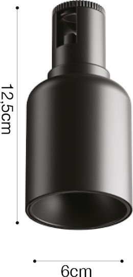 Inlight LED Warm White Spot in Black Color