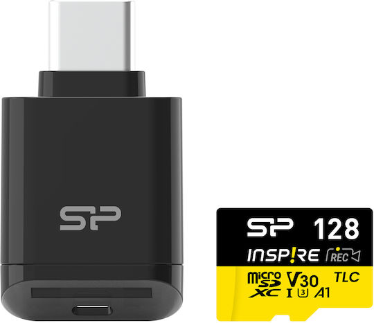 Silicon Power microSDXC 128GB U3 V30 A1 UHS-I 170MB/s