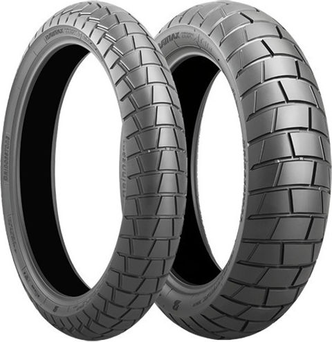 Bridgestone Battlax Adventure Trail AT41 110/80R19 59V Schlauchlos Ein-Aus Motorradreifen Vorderseite