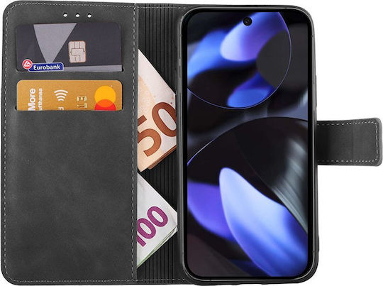 Lime Book Δερματίνης / Σιλικόνης Γκρι (Realme 10 Pro 5G)